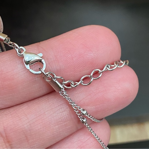 Silver-tone Dainty Infinity Bracelet - Picture 5 of 9